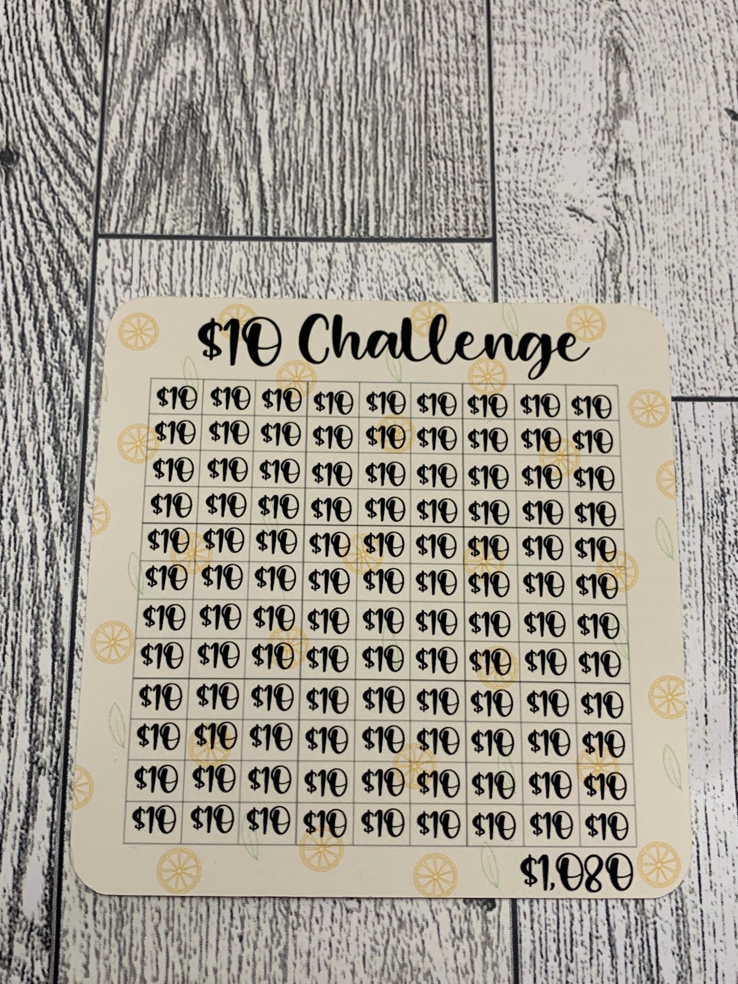 10 money challenge