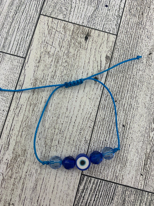 Evil eye blue