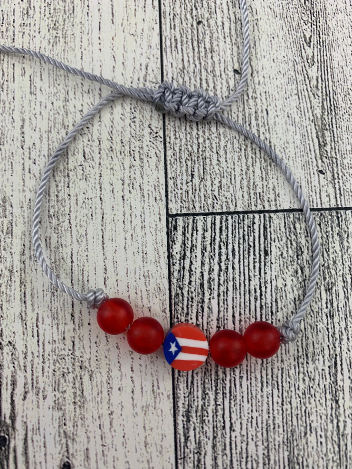 Puerto rico flag bracelet